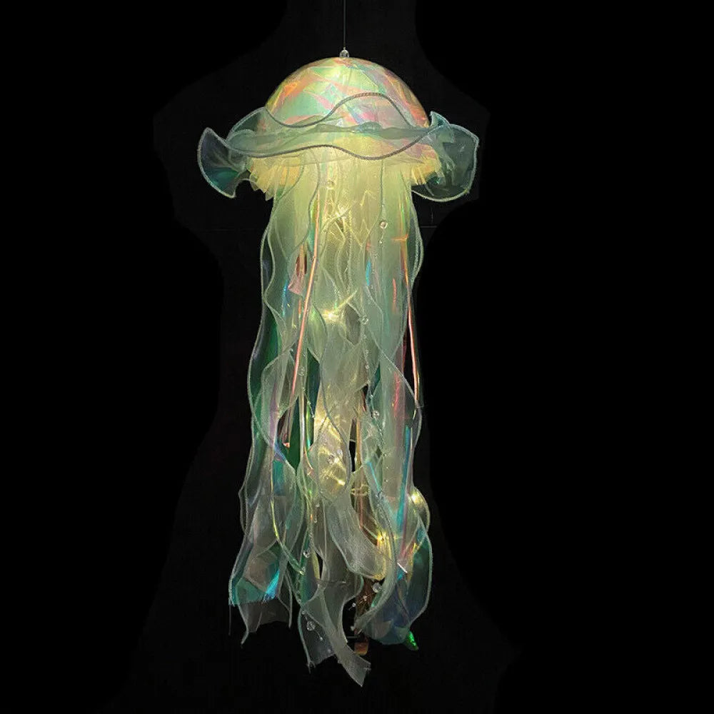 Vibe Geeks Hanging Jellyfish LED Decorative Lamp DIY Party